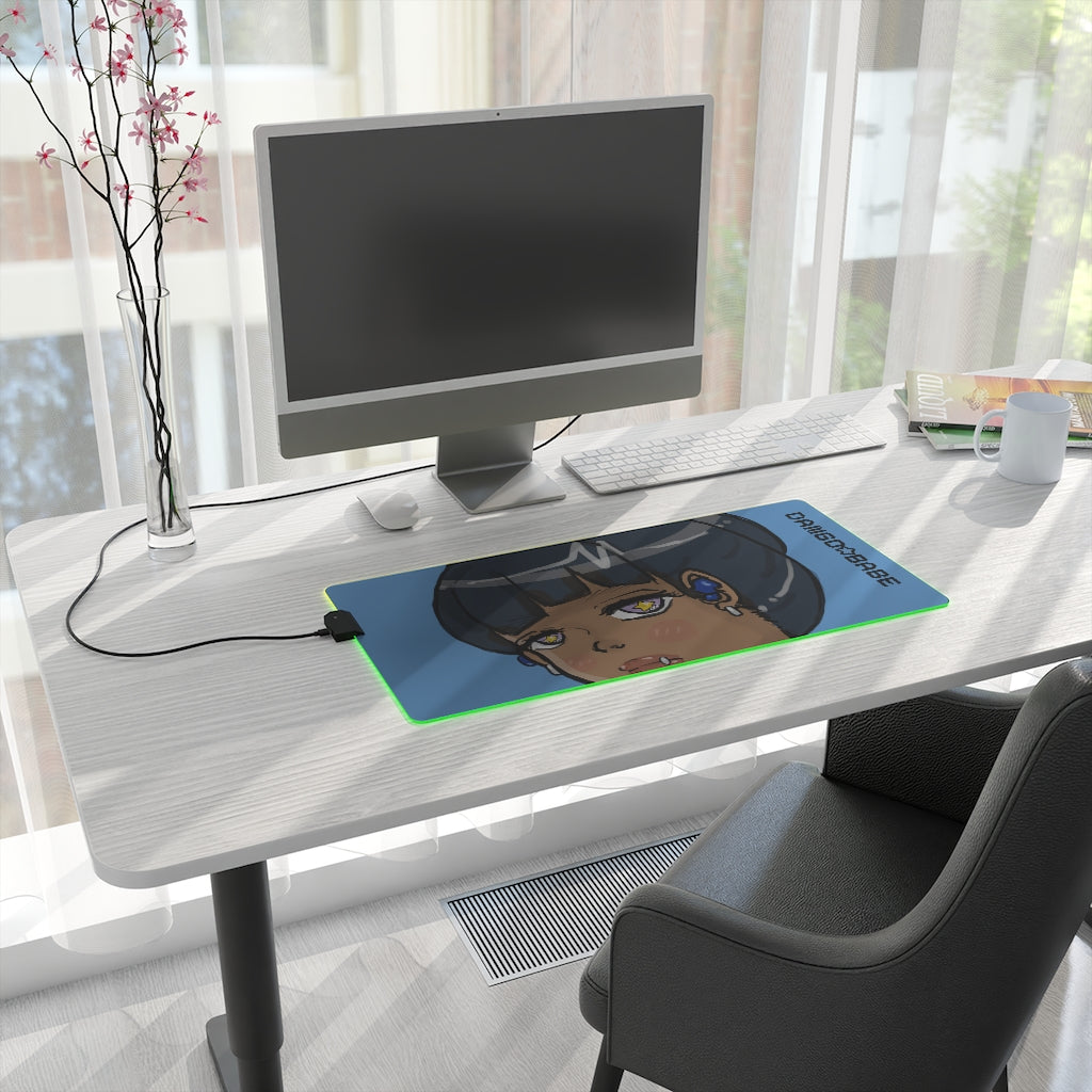 Diva LED Gaming Mouse Pad [BLUE]