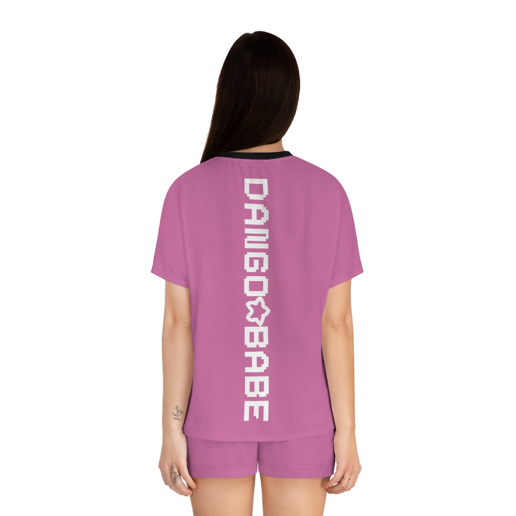 Sad P***y Women's Short Pajama Set [PINK]