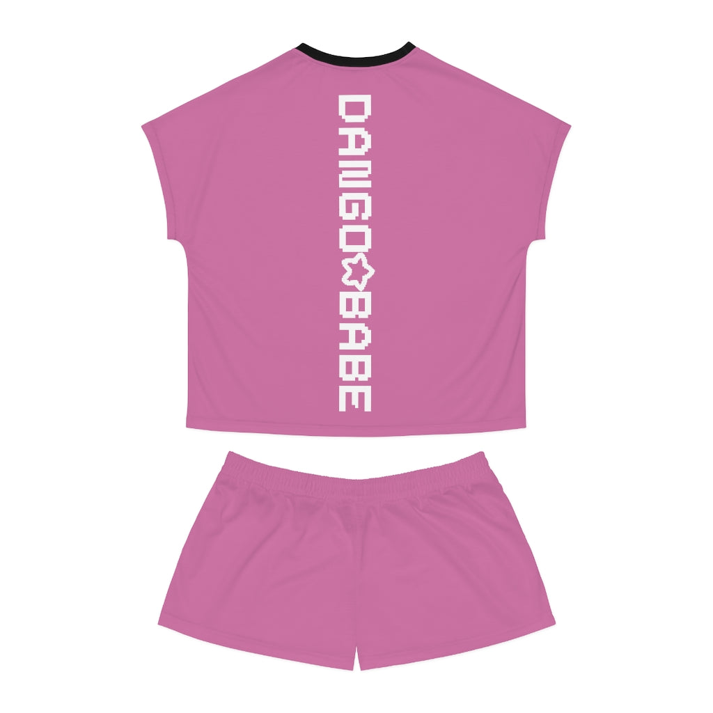 Sad P***y Women's Short Pajama Set [PINK]