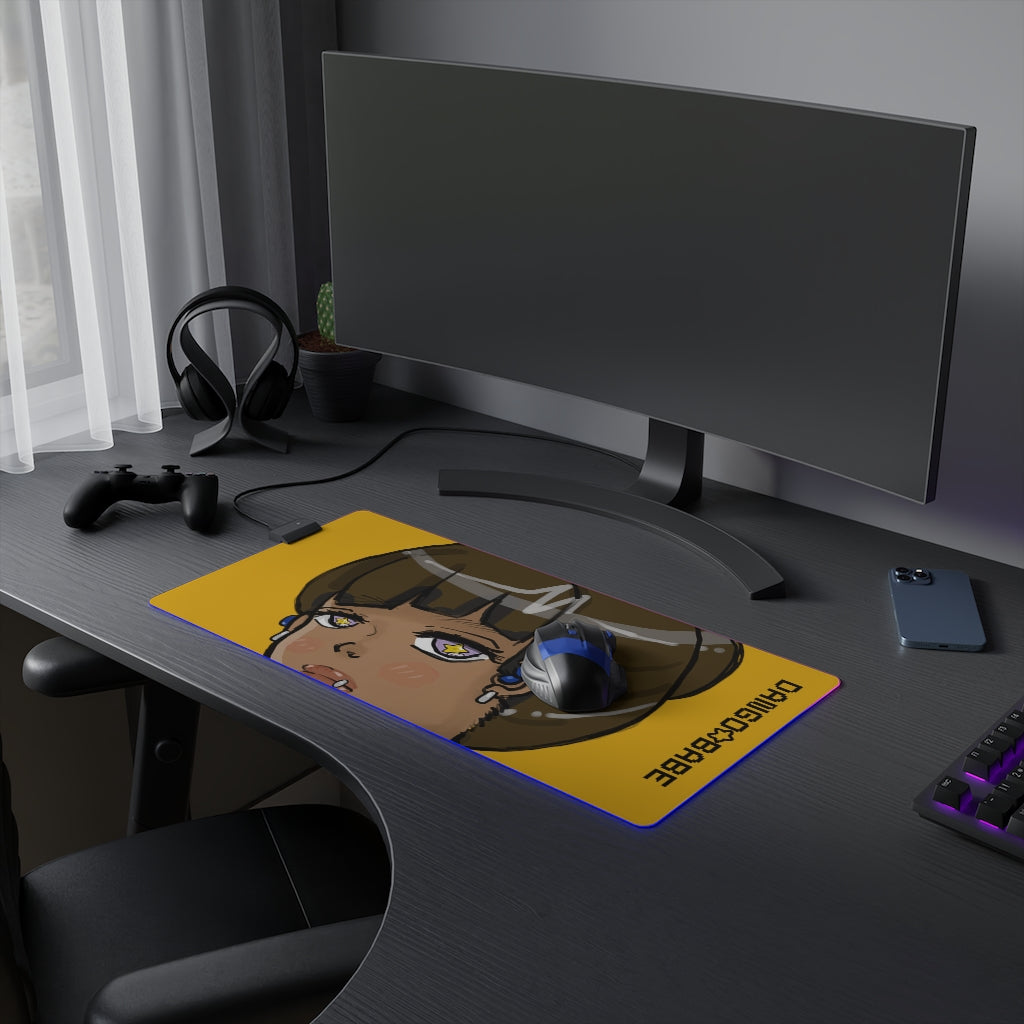 Diva LED Gaming Mouse Pad [YELLOW]