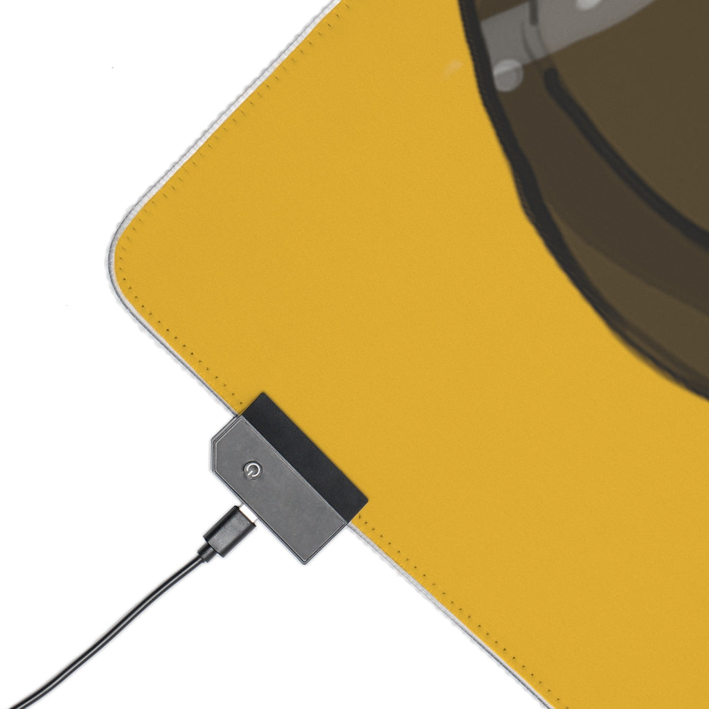 Diva LED Gaming Mouse Pad [YELLOW]